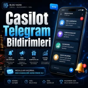 Casilot Telegram Bildirimleri